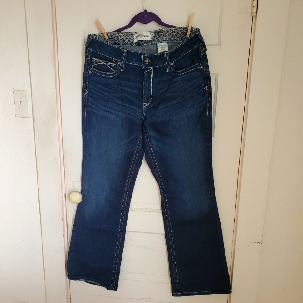 Ariat Jeans 34R mid-rise bootcut